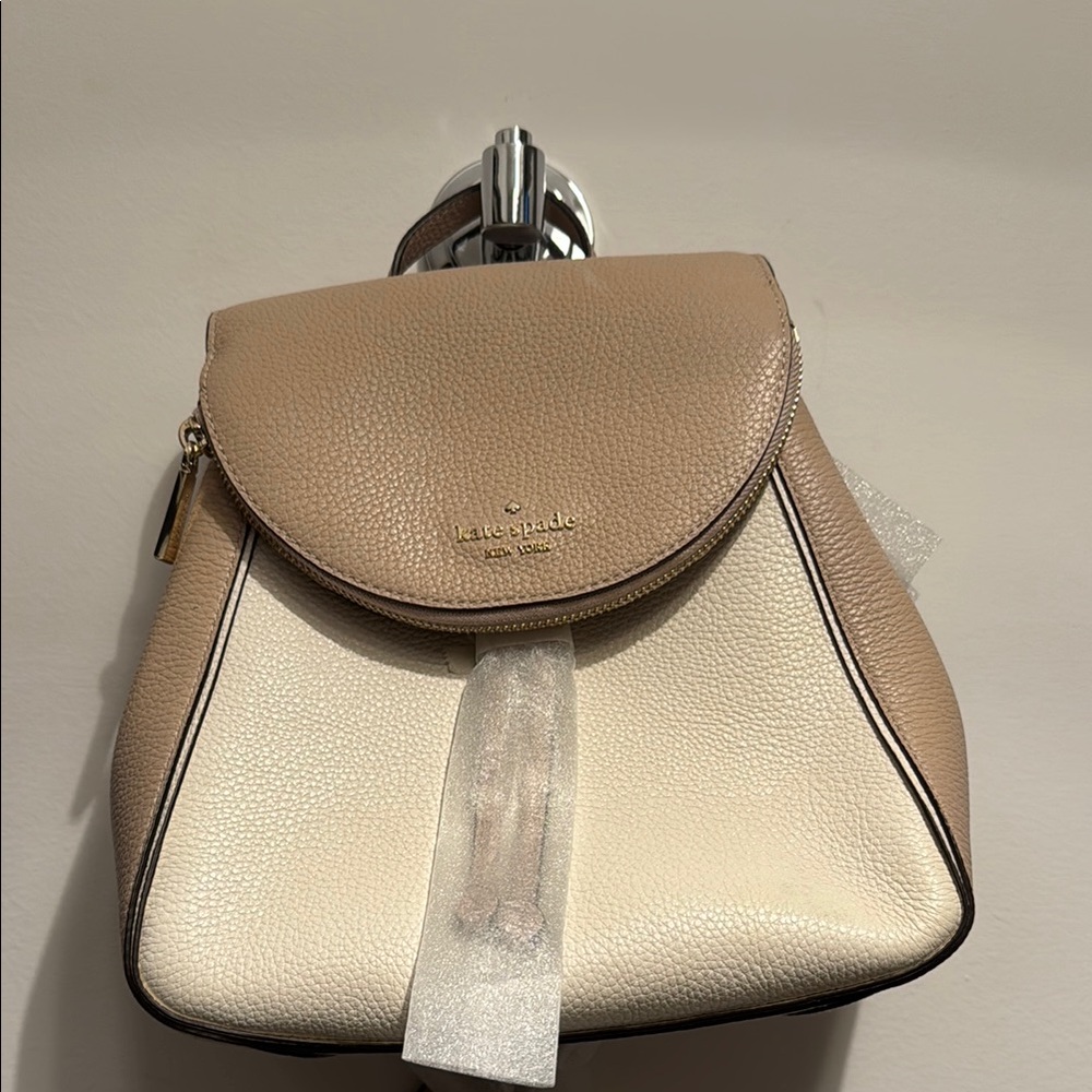 Kate Spade Tan and Cream Women's Backpack